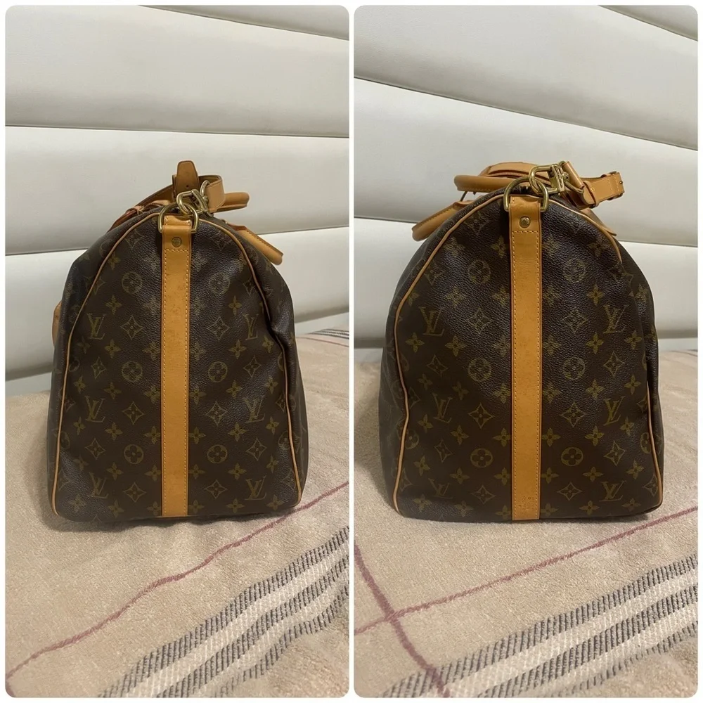 Louis Vuitton Monogram Keepall Bandouliere 55